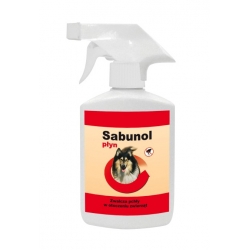 SABUNOL Dla psa przeciwko pchłom w otoczeniu 250 ml