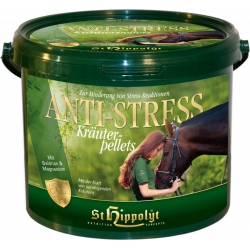 ST HIPPOLYT Anti Stress Krauterpellets 3 kg.