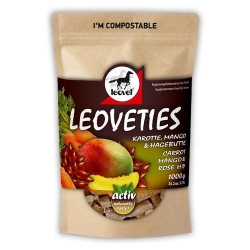 LEOVET Leoveties Marchew, mango, kwiat róży 1000 g